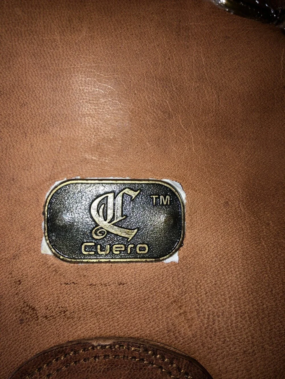 Cuero Large Vintage Handmade Leather Bag for Laptop - Brown